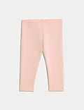 Cotton Blend Fleece Lined Cosy Leggings (0 Mths-6 Yrs)