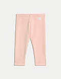 Cotton Blend Fleece Lined Cosy Leggings (0 Mths-6 Yrs)