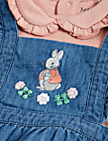 3pc Cotton Rich Peter Rabbit™ Outfit (0-3 Yrs)