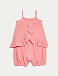 2pc Pure Cotton Top & Shorts Outfit (0-3 Yrs)