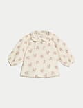 2pc Cotton Rich Floral Outfit (0-3 Yrs)