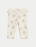 3pc Pure Cotton Floral Outfit (0-3 Yrs)