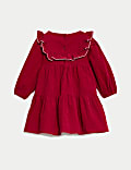 2pc Cotton Rich Bird Dress with Tights (0-3 Yrs)