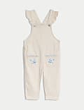 2pc Pure Cotton Dungaree Outfit (0-3 Yrs)