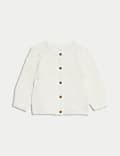 Pure Cotton Patterned Cardigan (0-3 Yrs)