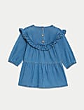 2pc Cotton Rich Dress with Tights (0-3 Yrs)