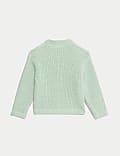 Pure Cotton Knitted Cardigan (0-3 Yrs)