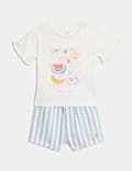 2pc Pure Cotton Top & Bottom Outfit (0 Mths-3 Yrs)