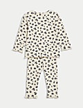 2pc Cotton Rich Jersey Animal Print Outfit (0-3 Yrs)