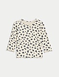 2pc Cotton Rich Jersey Animal Print Outfit (0-3 Yrs)