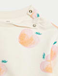 2pc Cotton Rich Peach Top & Bottom Outfit (0 Mths-3 Yrs)