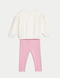2pc Cotton Rich Floral Top & Leggings Outfit (0-3 Yrs)