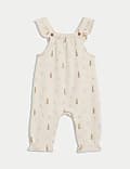 Cotton Rich Peter Rabbit™ Dungaree Outfit (0-3 Yrs)