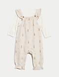 Cotton Rich Peter Rabbit™ Dungaree Outfit (0-3 Yrs)