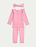 3pc Cotton Rich Outfit (0-3 Yrs)
