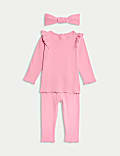 3pc Cotton Rich Outfit (0-3 Yrs)