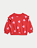 2pc Cotton Rich Heart Print Outfit (0-6 Yrs)