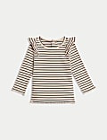 2pc Cotton Rich Striped Outfit (0-3 Yrs)