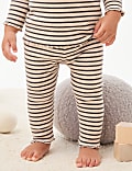 2pc Cotton Rich Striped Outfit (0-3 Yrs)