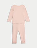 Ensemble 2&nbsp;pièces en coton (jusqu’au 3&nbsp;ans)
