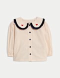 2pc Pure Cotton Heart Outfit (0 Mths - 6 Yrs)