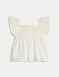 Ensemble 2&nbsp;pièces 100&nbsp;% coton à broderie (jusqu’au 6&nbsp;ans)