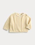 Pure Cotton Knitted Jumper (0-3 Yrs)