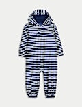 Striped Hooded Fisherman Puddlesuit (0-3 Yrs)
