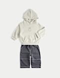 2pc Cotton Rich Miffy™ Hoodie Outfit (0-3 Yrs)