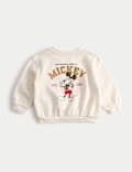 סווטשירט ™Mickey Mouse מבד עשיר בכותנה (3-0 שנים)