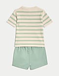 2pc Cotton Rich Top & Bottom Outfit (0-3 Yrs)