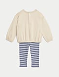 Ensemble 2&nbsp;pièces en coton à motif Peter Rabbit™ (jusqu’au 3&nbsp;ans)