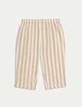 Cotton Rich Striped Trousers (0-3 Yrs)