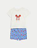 Cotton Rich Lobster Outfit (0-3 Yrs)