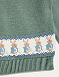 2pc Peter Rabbit&trade; Knitted Fair Isle Outfit (0-3 Yrs)