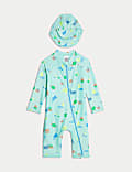 2pc Sealife Zip Through Swim Set (0-3 Yrs)