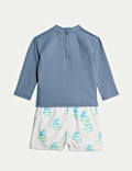 2pc Island Life Swim Set (0-3 Yrs)