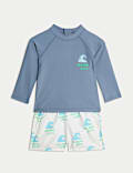 2pc Island Life Swim Set (0-3 Yrs)