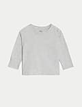2pk Pure Cotton Tops (0-3 Yrs)