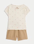 Ensemble 2 pièces 100&nbsp;% coton à motif The Lion King™ (jusqu’au 3 ans)