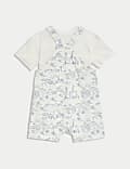 2pc Pure Cotton Safari Outfit (0-3 Yrs)