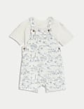 2pc Pure Cotton Safari Outfit (0-3 Yrs)