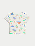 2pk Pure Cotton Helicopter Tops (0-3 Yrs)