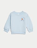 Cotton Rich Lion Sweatshirt (0-3 Yrs)