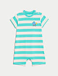 Pure Cotton Striped Romper (0-3 Yrs)