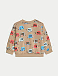 Cotton Rich Bus Sweatshirt (0-3 Yrs)