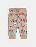 Cotton Rich Bus Joggers (0-3 Yrs)