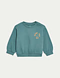 Cotton Rich Fun Day Sweatshirt (0-3 Yrs)