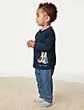 Ensemble 2&nbsp;pièces en coton à motif Peter Rabbit™ (jusqu’au 3&nbsp;ans)