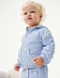 Pure Cotton Zip Hoodie (0-6 Yrs)